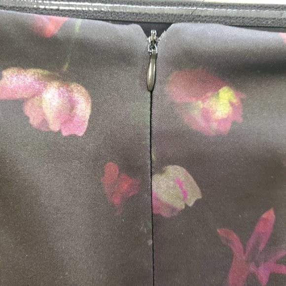 SAM EDELMAN Floral Off the Shoulder Dress size 6 - Picture 6 of 10